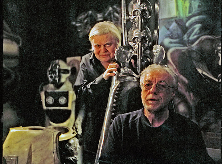 Photograph taken at Digers home in Zurich when I interviewed him